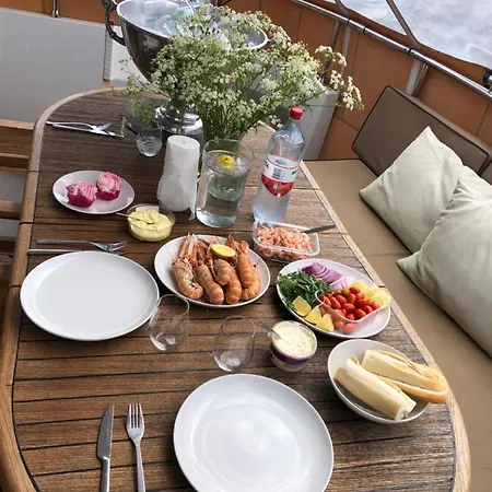 Vip In A Luxurious Yacht Stockholm