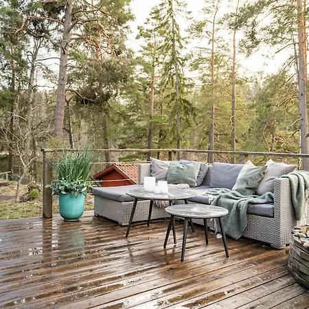 Lyxigt Hus I Med Bastu Och Sjoeutsikt Villa Stockholm