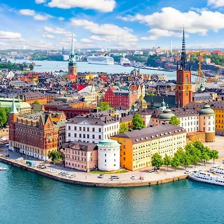 Historisk Takvaning I Gamla Stan Apartment