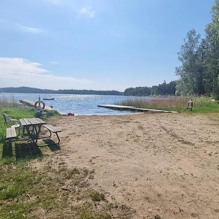 Private Lake Cabin Villa Stockholm