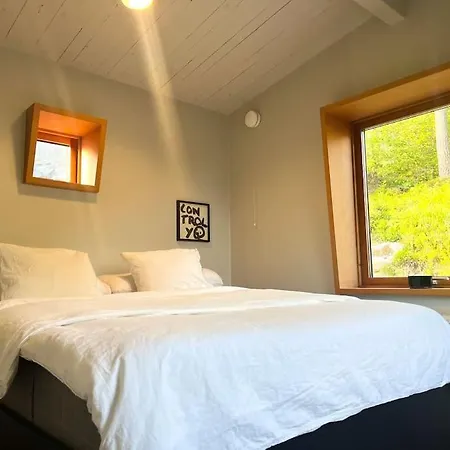 Mysigt Sommarhus Med Havsutsikt Och Bastu Holiday home *