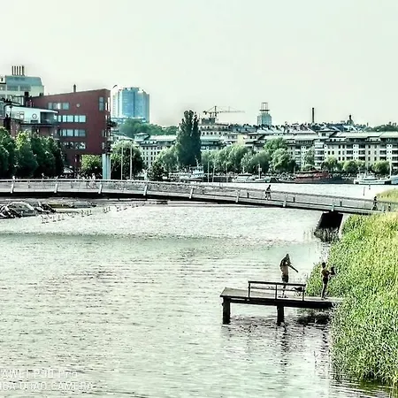 A Between Nature And Hammarby Sjoestad Lejlighed Stockholm