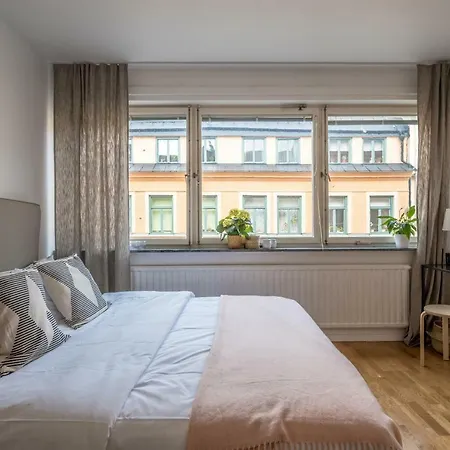 Daire Comfortable Newly Renovated Studio At Kungsholmen *
